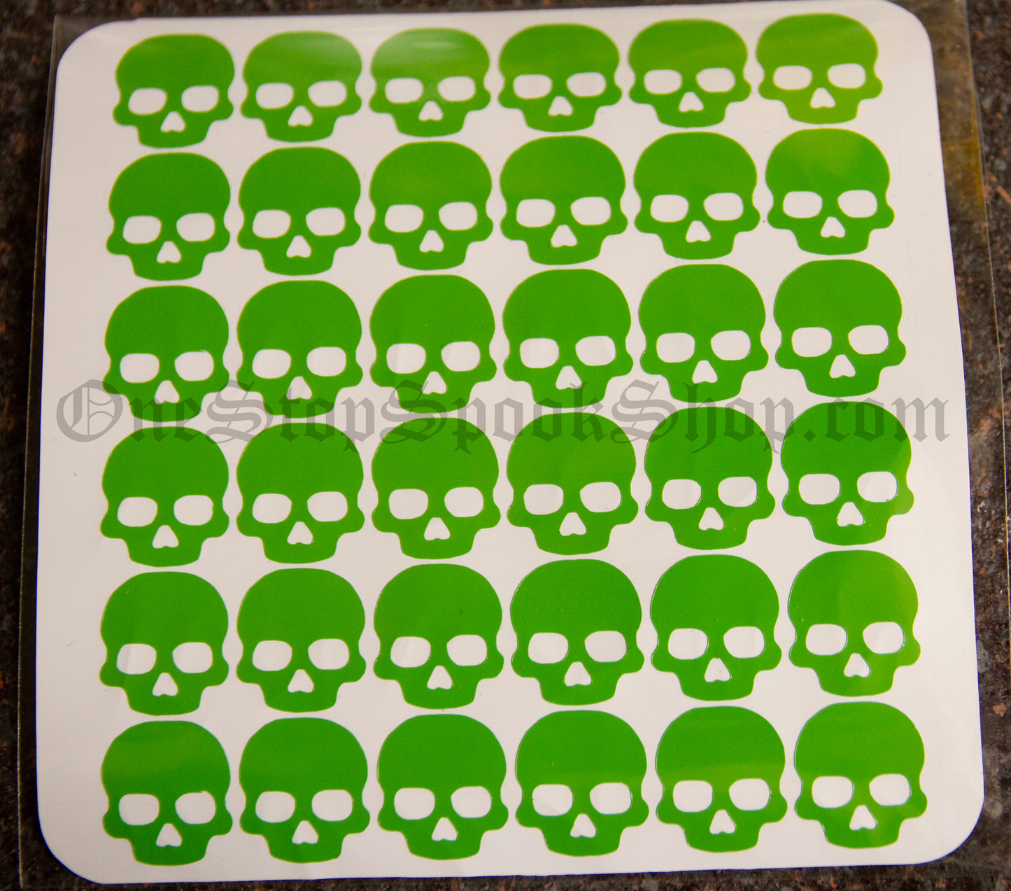 Mini Skull Vinyl Decal Stickers