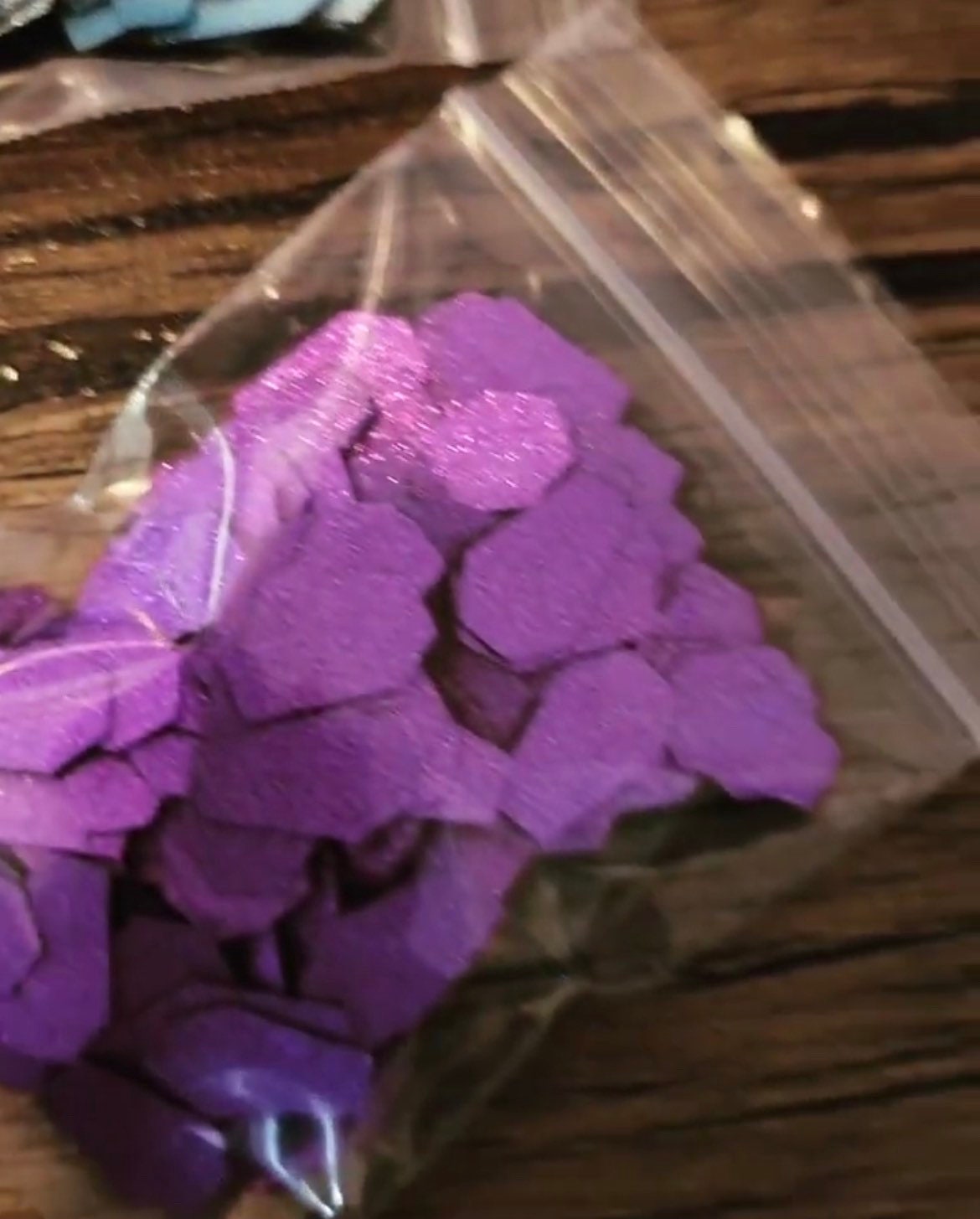Shimmery Coffin Shaped Confetti - Multiple Colors - FREE SHIPPING